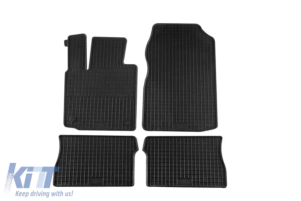 Mochete din cauciuc specifice, potrivite pentru Renault Twingo 2007-2014, set de 4 piese, culoare neagră-image-6220422