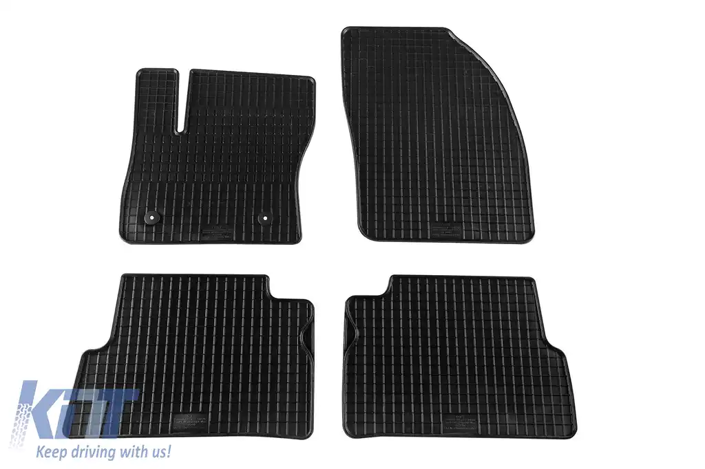 Mochete din cauciuc specifice, potrivite pentru Ford Focus C-Max 2003-2012, Grand C-Max 2010-2012, set de 4 piese, culoare neagră