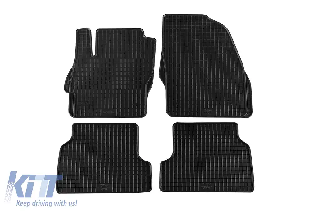Mochete din cauciuc specifice, potrivite pentru Ford Focus 2004-2011, set de 4 piese, culoare neagră-image-6220456