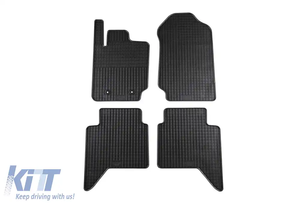 Mochete din cauciuc specifice, potrivite pentru Ford Ranger după 2012, set de 4 piese, culoare neagră