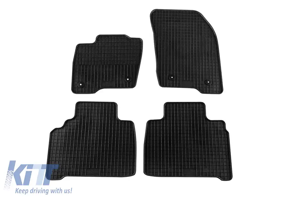 Mochete din cauciuc specifice, potrivite pentru Ford Galaxy, S-max după 2015, set de 4 piese, culoare neagră-image-6220577