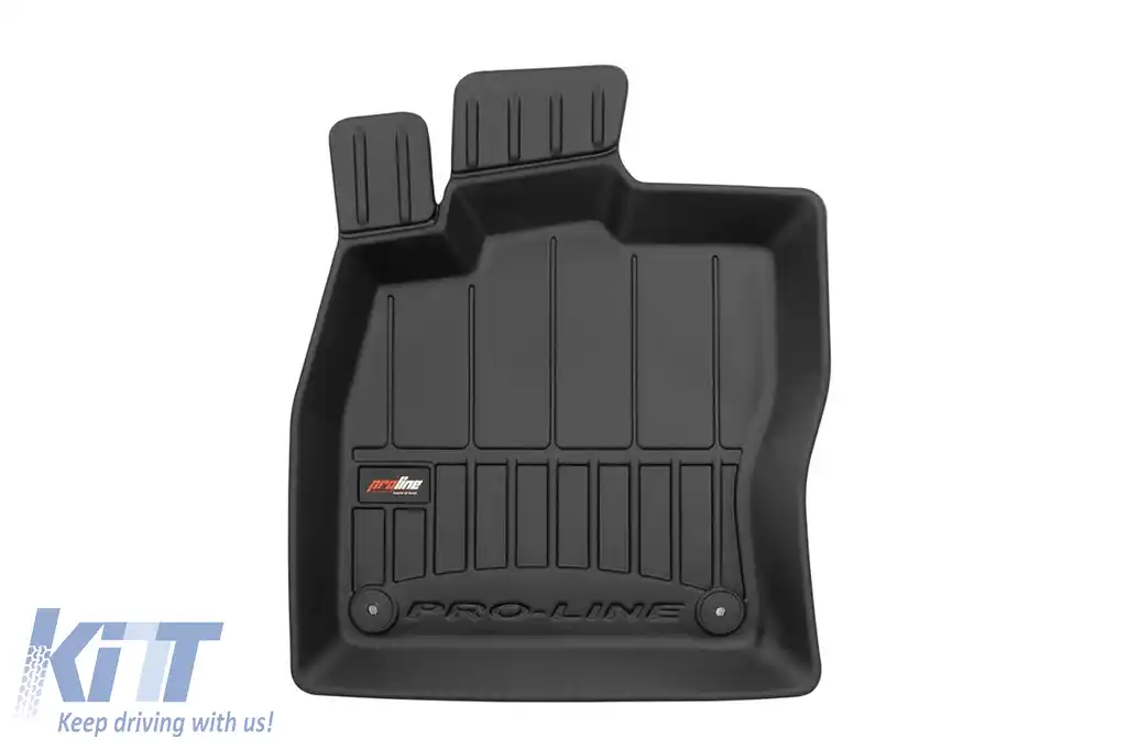 Mochete din cauciuc specifice, potrivite pentru Skoda Octavia 2013-2019, Octavia după 2019, set de 4 piese, culoare neagră, cu garanție de 24 de luni din seria Frogum 3D ProLine.-image-6220609