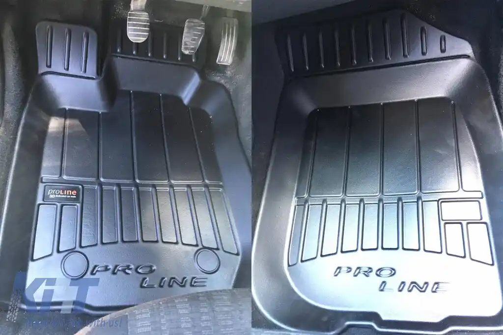 Mochete din cauciuc specifice, potrivite pentru Dacia Duster I 2010-2018, din seria Frogum 3D ProLine, set de 4 piese, culoare neagră, cu garanție de 24 de luni-image-6220735