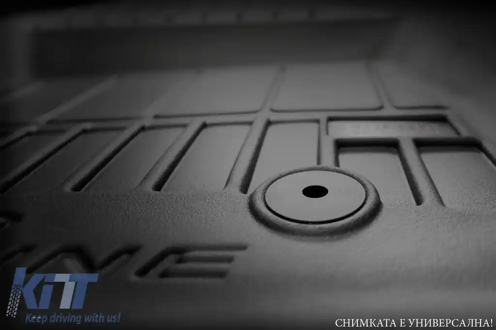 Mochete din cauciuc specifice, potrivite pentru Nissan Qashqai I +2 2006-2013, set de 4 piese, culoare neagră, cu garanție de 24 de luni din seria Frogum 3D ProLine.-image-6220833