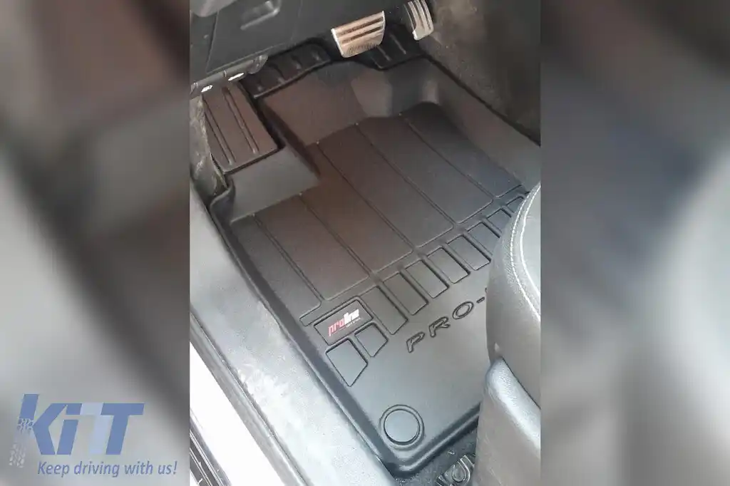 Mochete din cauciuc specifice, potrivite pentru Nissan Qashqai I +2 2006-2013, set de 4 piese, culoare neagră, cu garanție de 24 de luni din seria Frogum 3D ProLine.-image-6220836