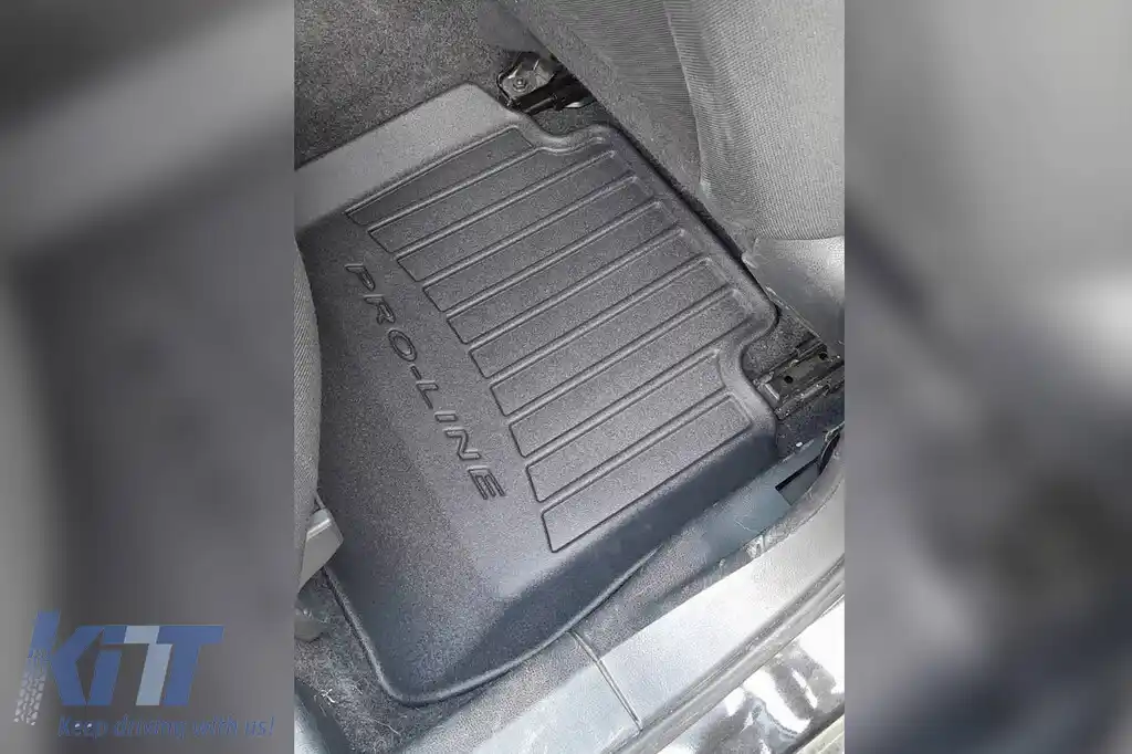 Mochete din cauciuc specifice, potrivite pentru Nissan Qashqai I +2 2006-2013, set de 4 piese, culoare neagră, cu garanție de 24 de luni din seria Frogum 3D ProLine.-image-6220838