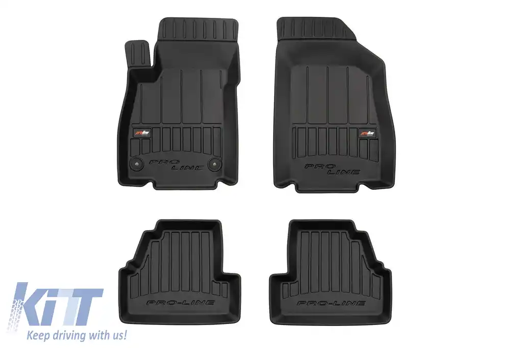 Mochete din cauciuc specifice, potrivite pentru Opel Mokka X, Chevrolet Trax 2013-2019, set de 4 piese, culoare neagră, cu garanție de 24 de luni