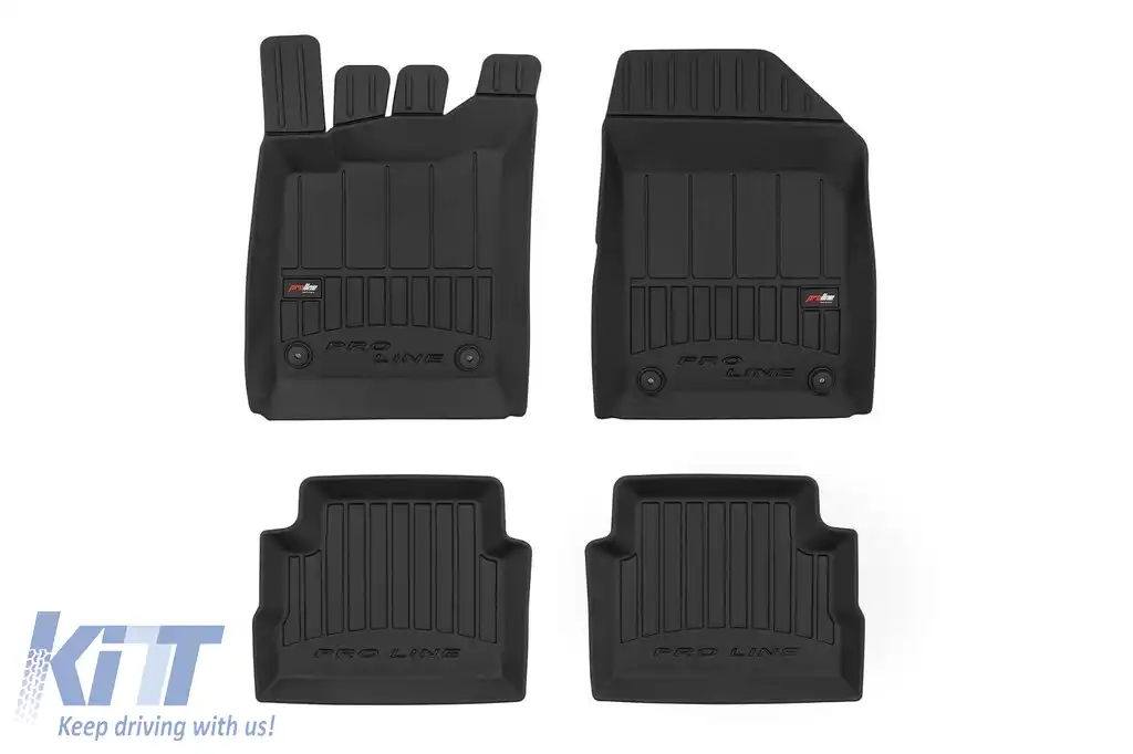 Mochete din cauciuc specifice, potrivite pentru Opel Vectra C sedan 2002-2008, set de 4 piese, culoare neagră, cu garanție de 24 de luni