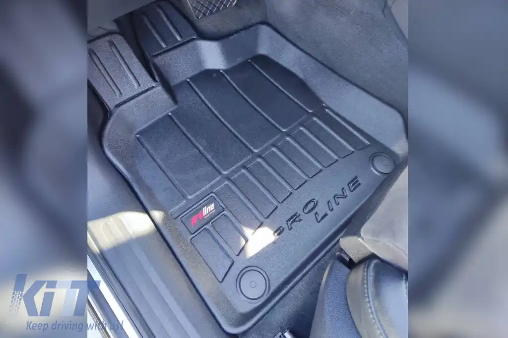 Mochete din cauciuc specifice, potrivite pentru Audi Q5 2008-2017, set de 4 piese, culoare neagră, cu garanție de 24 de luni-image-6220893