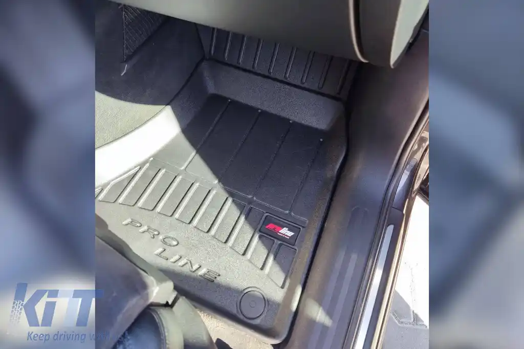 Mochete din cauciuc specifice, potrivite pentru Audi Q5 2008-2017, set de 4 piese, culoare neagră, cu garanție de 24 de luni-image-6220894