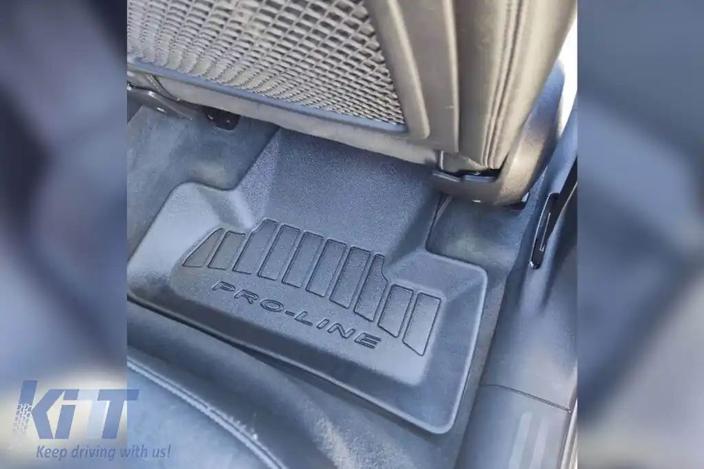 Mochete din cauciuc specifice, potrivite pentru Audi Q5 2008-2017, set de 4 piese, culoare neagră, cu garanție de 24 de luni-image-6220895