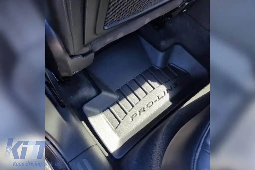 Mochete din cauciuc specifice, potrivite pentru Audi Q5 2008-2017, set de 4 piese, culoare neagră, cu garanție de 24 de luni-image-6220896