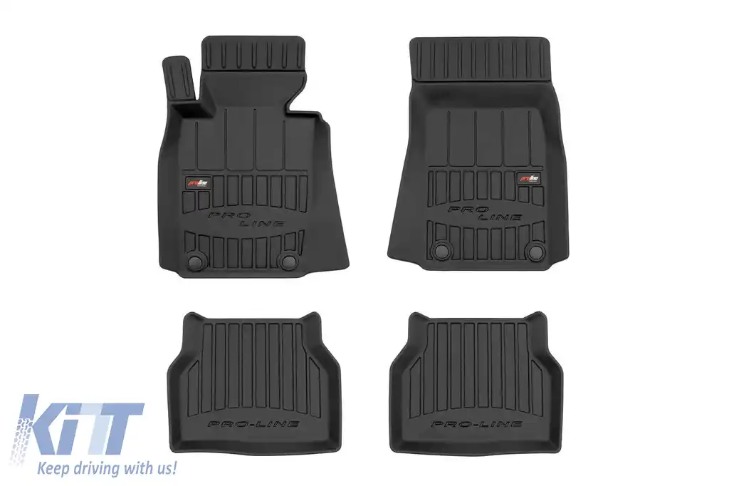 Mochete din cauciuc specifice, potrivite pentru BMW 5 Series E39 1995-2003, set de 4 piese, culoare neagră, cu garanție de 24 de luni