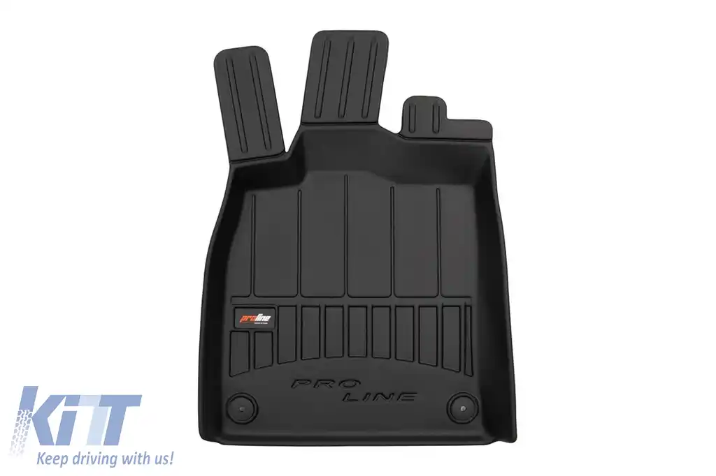 Mochete din cauciuc specifice, potrivite pentru Audi A6 2011-2017, din seria Frogum 3D ProLine, set de 4 piese, culoare neagră, cu garanție de 24 de luni-image-6220975