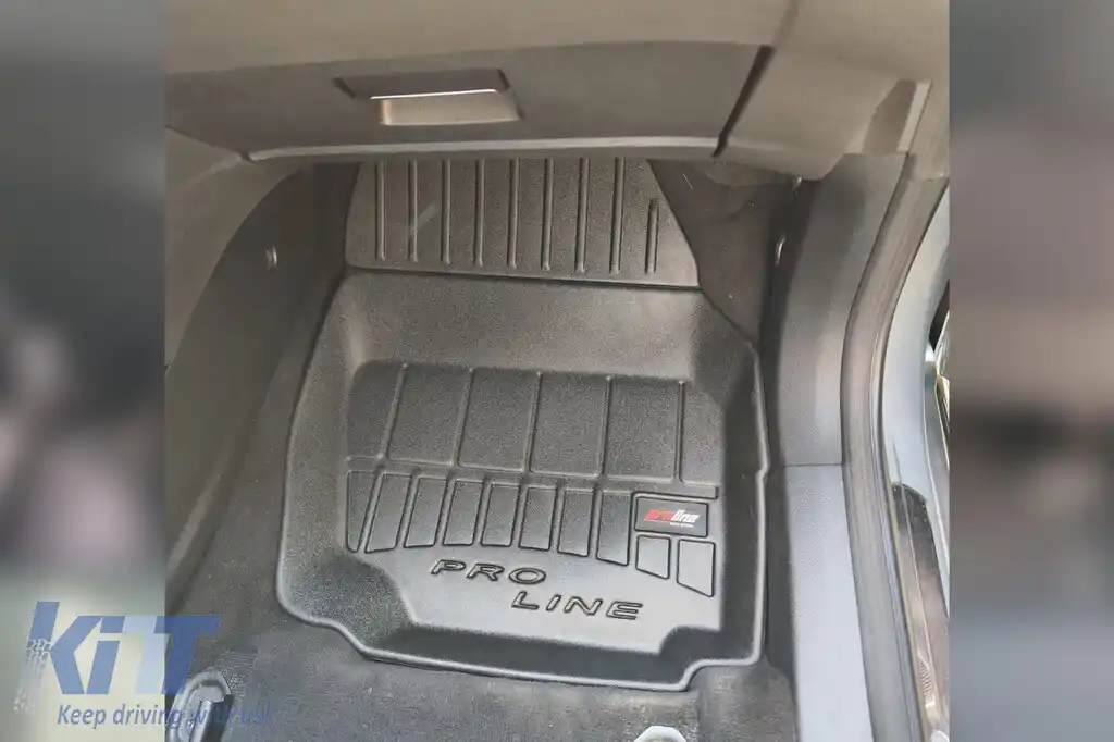 Mochete din cauciuc specifice, potrivite pentru Ford Mondeo 2007-2010, din seria Frogum 3D ProLine, set de 4 piese, culoare neagră, cu garanție de 24 de luni-image-6220994