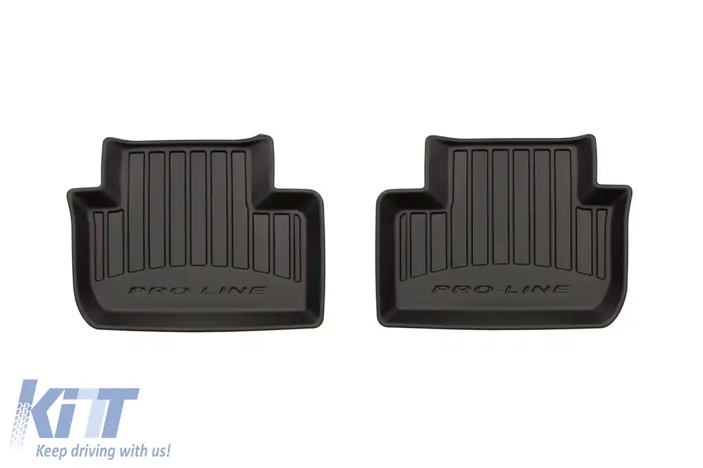 Mochete din cauciuc specifice, potrivite pentru seria Frogum 3D ProLine pentru Citroen C4 Aircross, Peugeot 4008 2012-2017, Mitsubishi ASX după 2010, set de 4 piese, culoare neagră, cu garanție de 24 -image-6221008