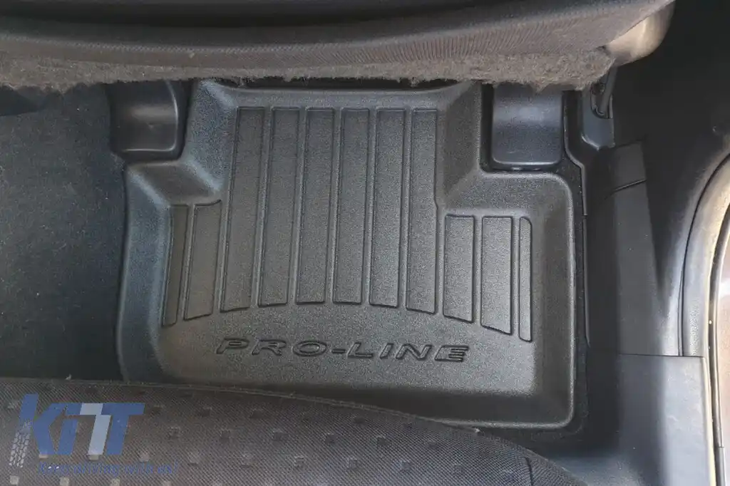 Mochete din cauciuc specifice, potrivite pentru seria Frogum 3D ProLine pentru Citroen C4 Aircross, Peugeot 4008 2012-2017, Mitsubishi ASX după 2010, set de 4 piese, culoare neagră, cu garanție de 24 -image-6221014