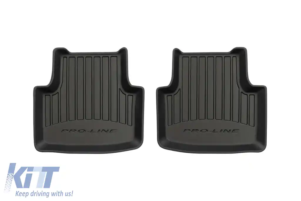 Mochete din cauciuc specifice, potrivite pentru Volkswagen Passat B8 sedan, wagon, Alltrack după 2014, set de 4 piese, culoare neagră, cu garanție de 24 de luni-image-6221088