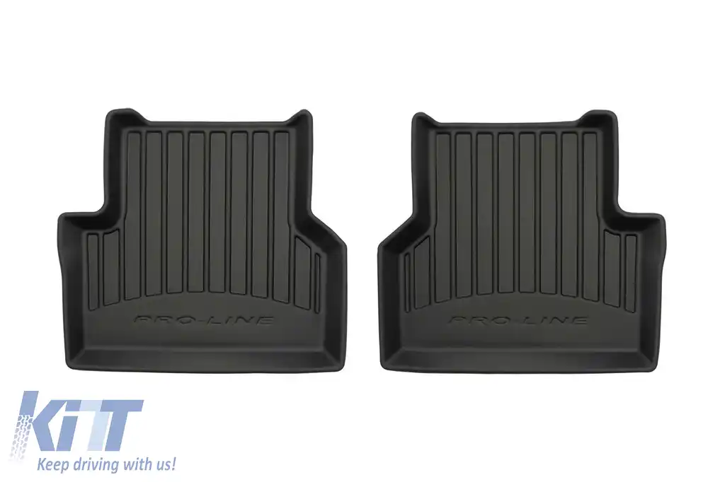 Mochete din cauciuc specifice, potrivite pentru Audi Q3 2011-2018, set de 4 piese, culoare neagră, cu garanție de 24 de luni-image-6221116