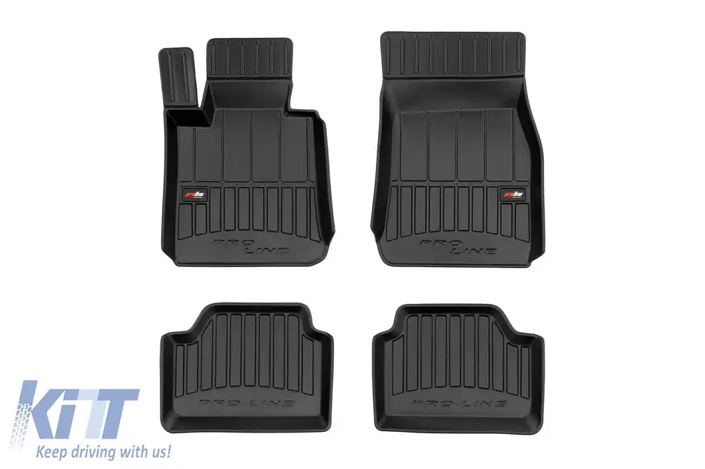 Mochete din cauciuc specifice, potrivite pentru BMW Seria 1 F20, F21 2011-2019, set de 4 piese, culoare neagră, cu garanție de 24 de luni