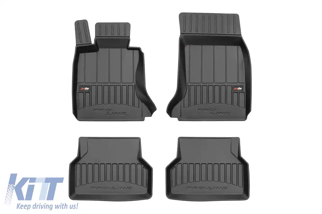 Mochete din cauciuc specifice, potrivite pentru BMW Seria 5 E60, E61 2003-2010, set de 4 piese, culoare neagră, cu garanție de 24 de luni-image-6221199