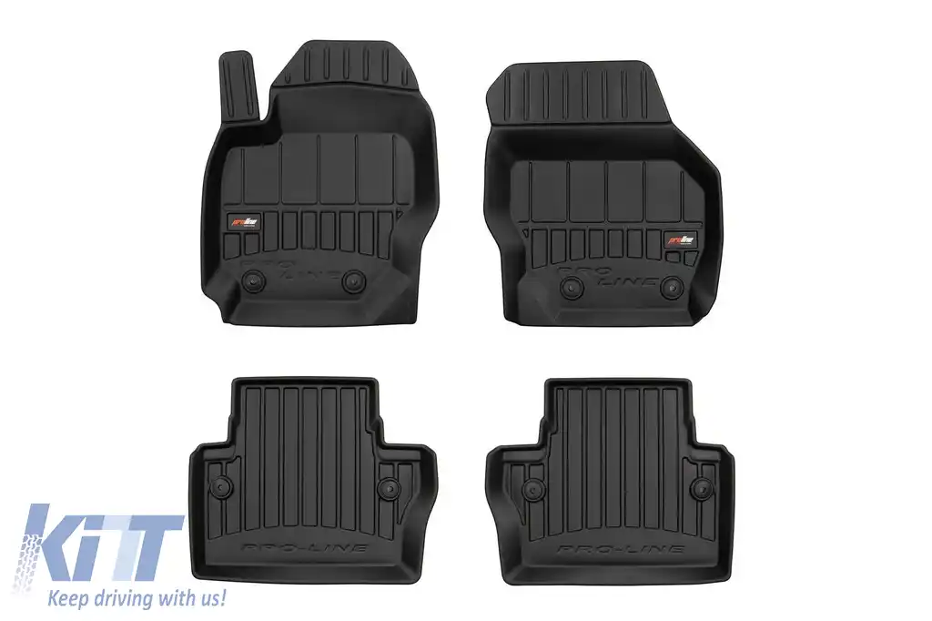 Mochete din cauciuc specifice, potrivite pentru Volvo V70, S80 2007-2016, XC70 2014-2016, set de 4 piese, culoare neagră, cu garanție de 24 de luni