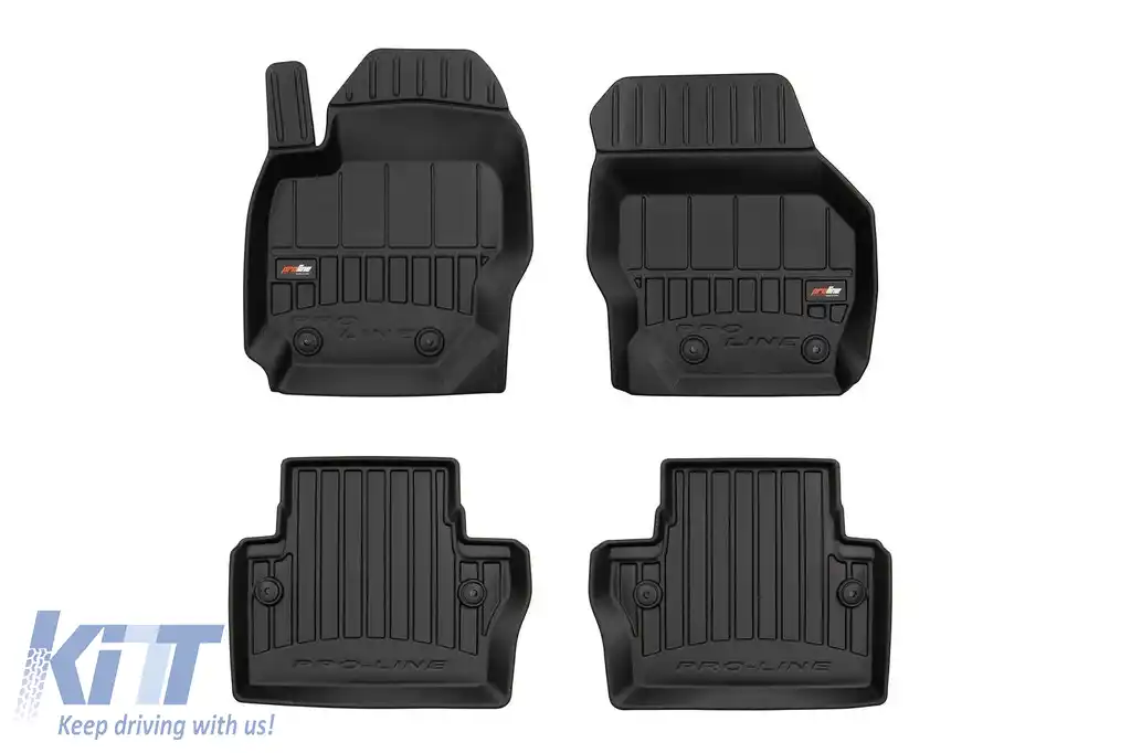 Mochete din cauciuc specifice, potrivite pentru Volvo V70, S80 2007-2016, XC70 2014-2016, set de 4 piese, culoare neagră, cu garanție de 24 de luni-image-6221225
