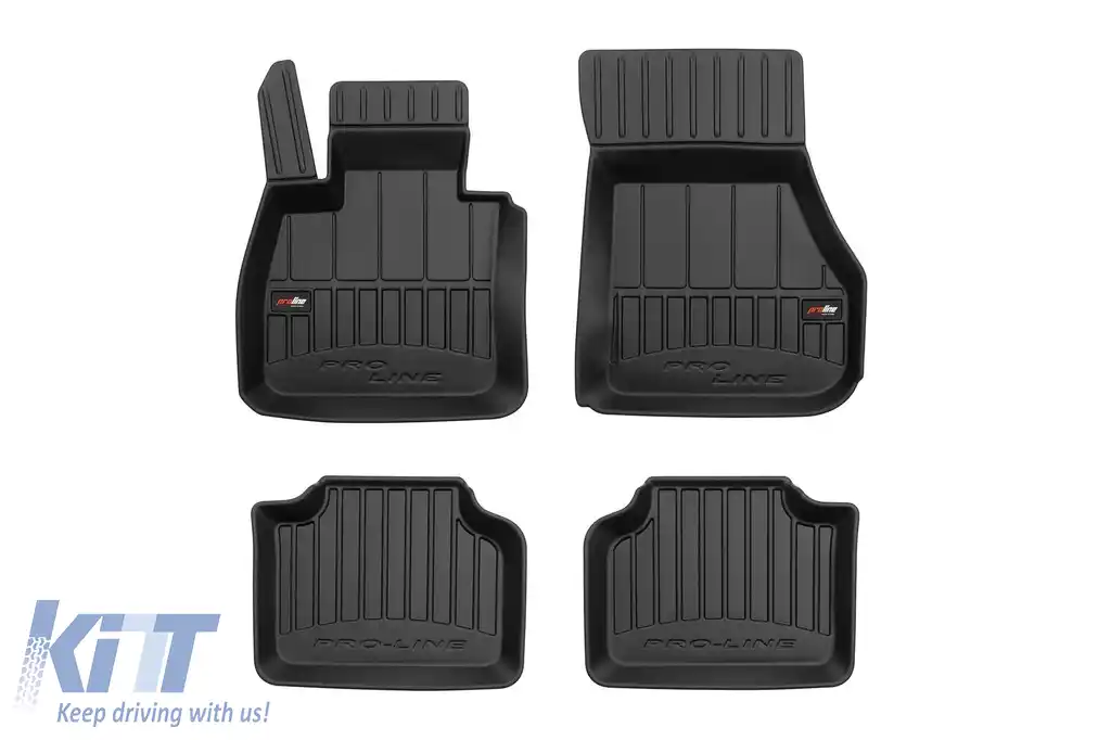 Mochete din cauciuc specifice, potrivite pentru BMW Seria 2 F45 Active Tourer după 2014, set de 4 piese, culoare neagră, cu garanție de 24 de luni