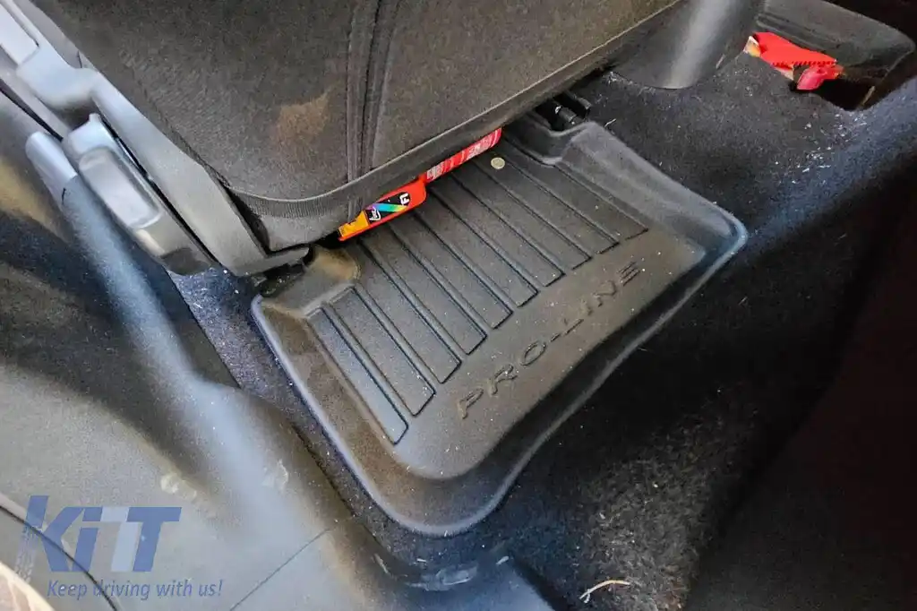 Mochete din cauciuc specifice, potrivite pentru Citroen C3 III după 2016, set de 4 piese, culoare neagră, cu garanție de 24 de luni-image-6221318