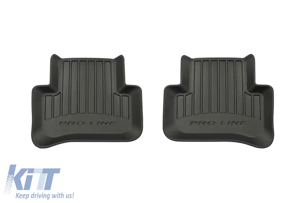 Mochete din cauciuc specifice, potrivite pentru seria Frogum 3D ProLine pentru Mercedes C class W204 sedan, wagon 2007-2014, set de 4 piese, culoare neagră, cu garanție de 24 de luni-image-6221324