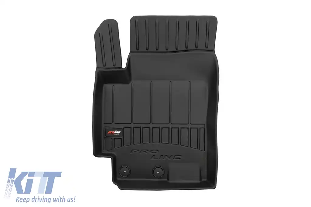 Mochete din cauciuc specifice, potrivite pentru Kia Stonic, Rio după 2017, set de 4 piese, culoare neagră, cu garanție de 24 de luni din seria Frogum 3D ProLine.-image-6221331