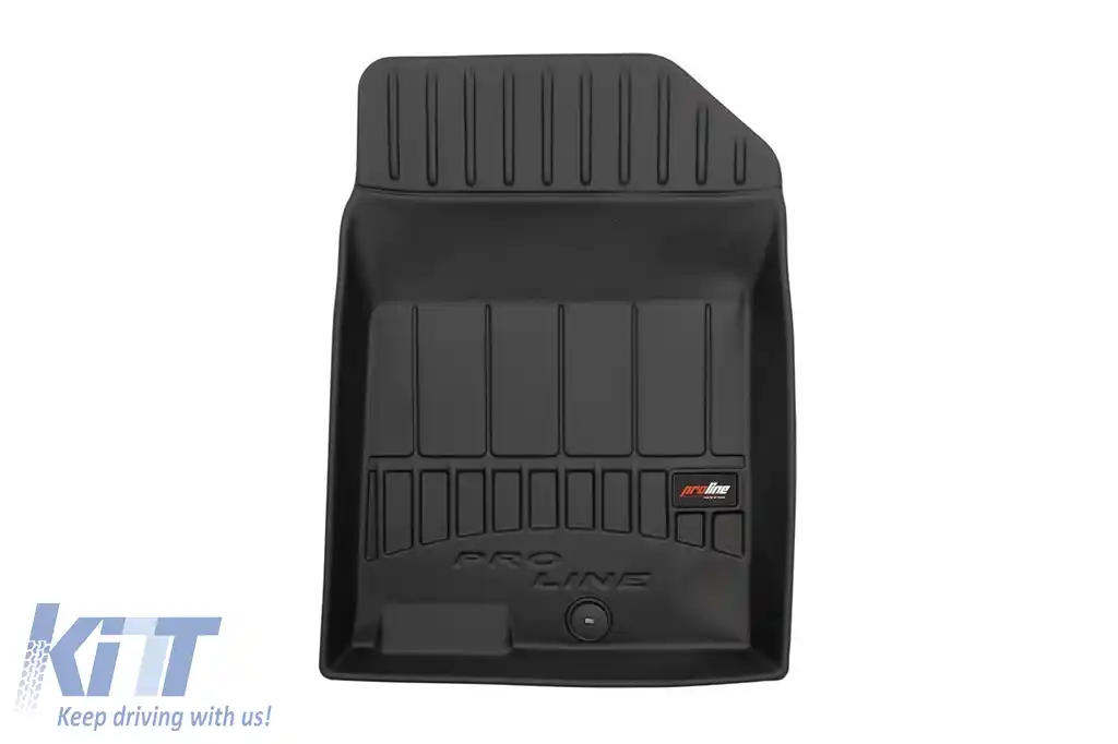 Mochete din cauciuc specifice, potrivite pentru Kia Stonic, Rio după 2017, set de 4 piese, culoare neagră, cu garanție de 24 de luni din seria Frogum 3D ProLine.-image-6221332