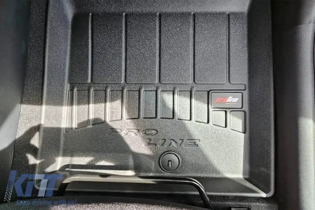 Mochete din cauciuc specifice, potrivite pentru Kia Stonic, Rio după 2017, set de 4 piese, culoare neagră, cu garanție de 24 de luni din seria Frogum 3D ProLine.-image-6221339