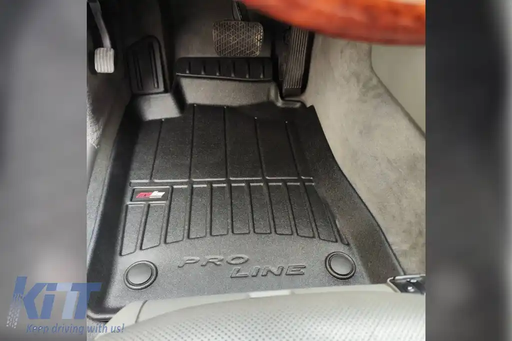 Mochete din cauciuc specifice, potrivite pentru seria Frogum 3D ProLine pentru Mercedes E class W211 2002-2009, CLS C219 2004-2010, set de 4 piese, culoare neagră, cu garanție de 24 de luni-image-6221378
