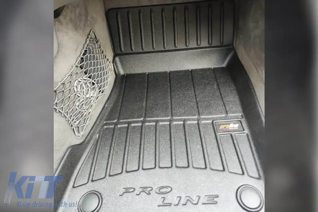 Mochete din cauciuc specifice, potrivite pentru seria Frogum 3D ProLine pentru Mercedes E class W211 2002-2009, CLS C219 2004-2010, set de 4 piese, culoare neagră, cu garanție de 24 de luni-image-6221379