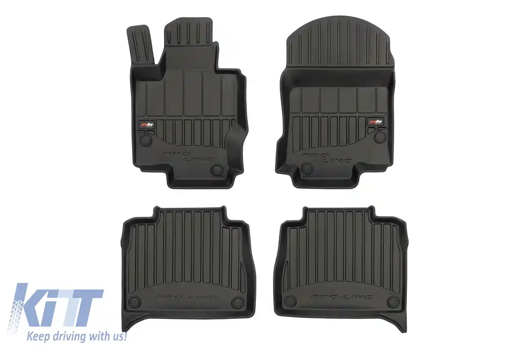 Mochete din cauciuc specifice, potrivite pentru seria Frogum 3D ProLine pentru Mercedes GLE W167 SUV, coupe C167 după 2019, set de 4 piese, culoare neagră, cu garanție de 24 de luni
