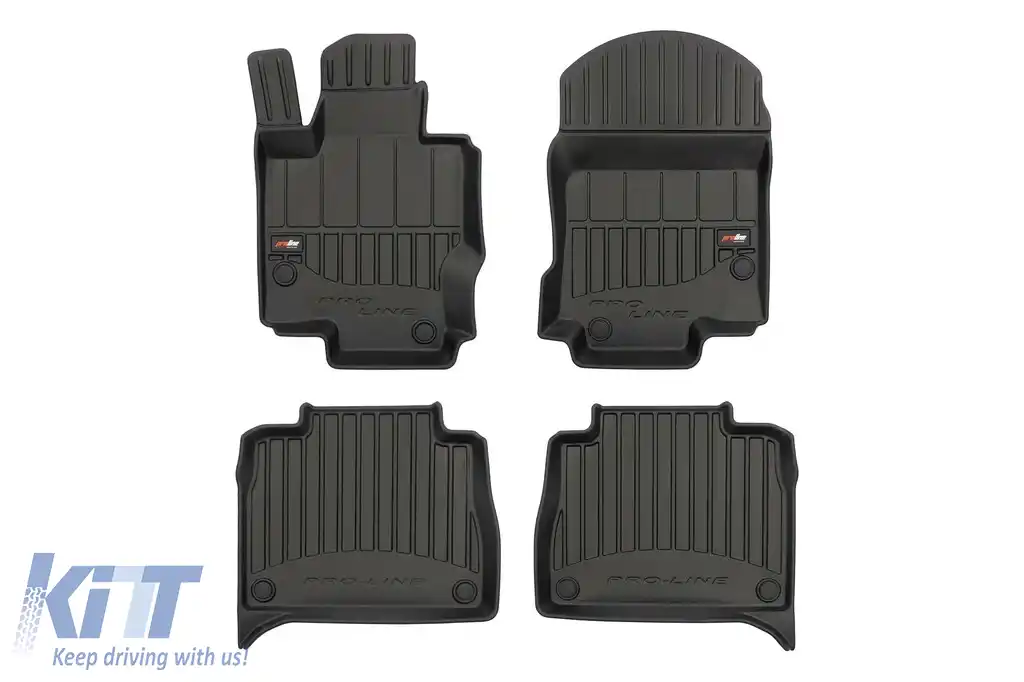 Mochete din cauciuc specifice, potrivite pentru seria Frogum 3D ProLine pentru Mercedes GLE W167 SUV, coupe C167 după 2019, set de 4 piese, culoare neagră, cu garanție de 24 de luni-image-6221416