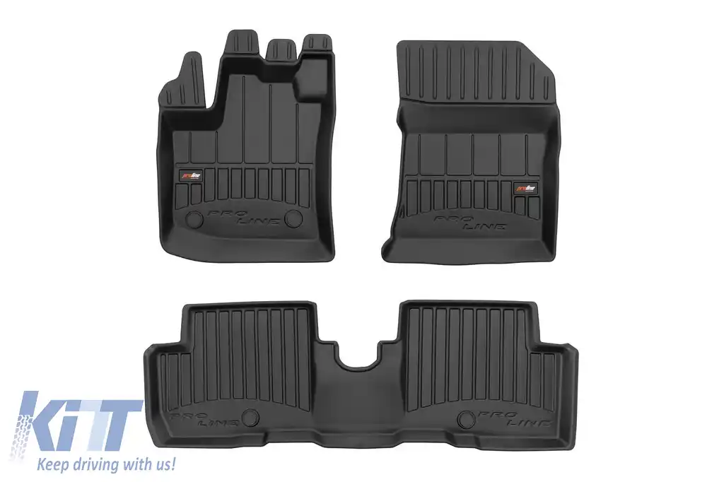 Mochete din cauciuc specifice, potrivite pentru Dacia Lodgy după 2012, set de 4 piese, culoare neagră, cu garanție de 24 de luni