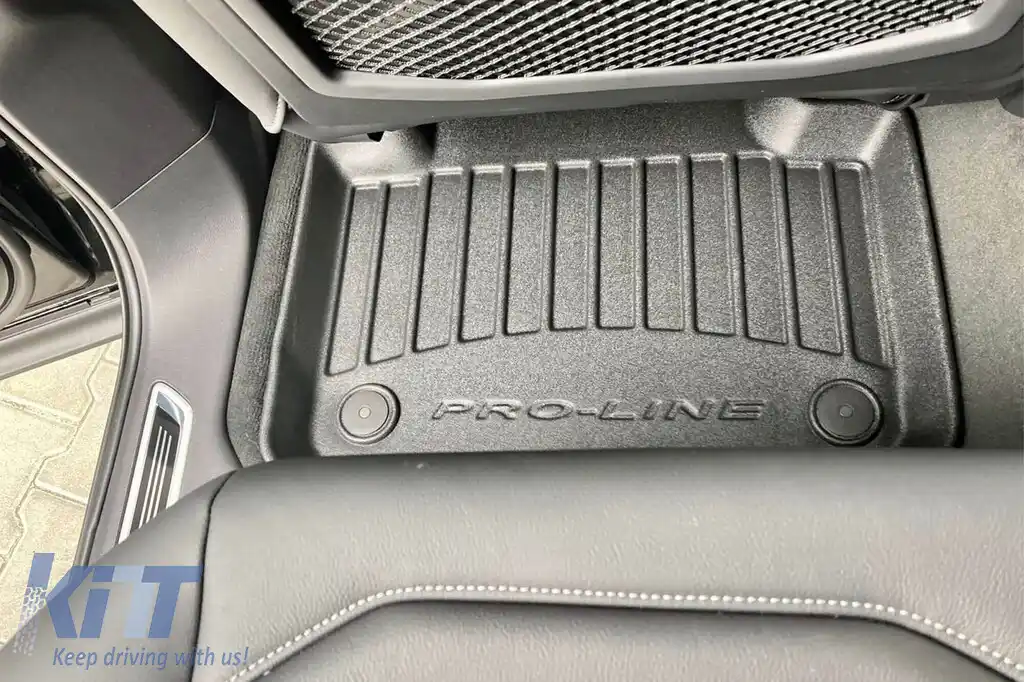 Mochete din cauciuc specifice, potrivite pentru Volkswagen Touareg după 2018, set de 4 piese, culoare neagră, cu garanție de 24 de luni-image-6221471