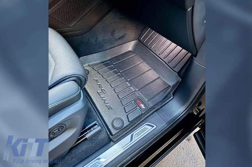 Mochete din cauciuc specifice, potrivite pentru Volkswagen Touareg după 2018, set de 4 piese, culoare neagră, cu garanție de 24 de luni-image-6221473