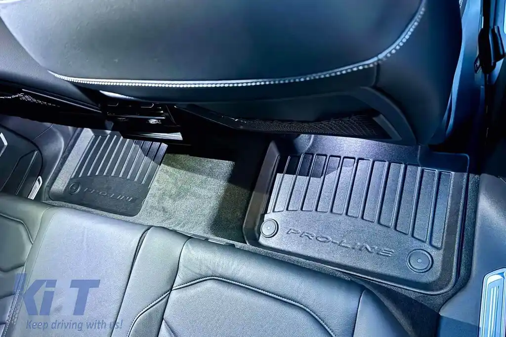 Mochete din cauciuc specifice, potrivite pentru Volkswagen Touareg după 2018, set de 4 piese, culoare neagră, cu garanție de 24 de luni-image-6221474