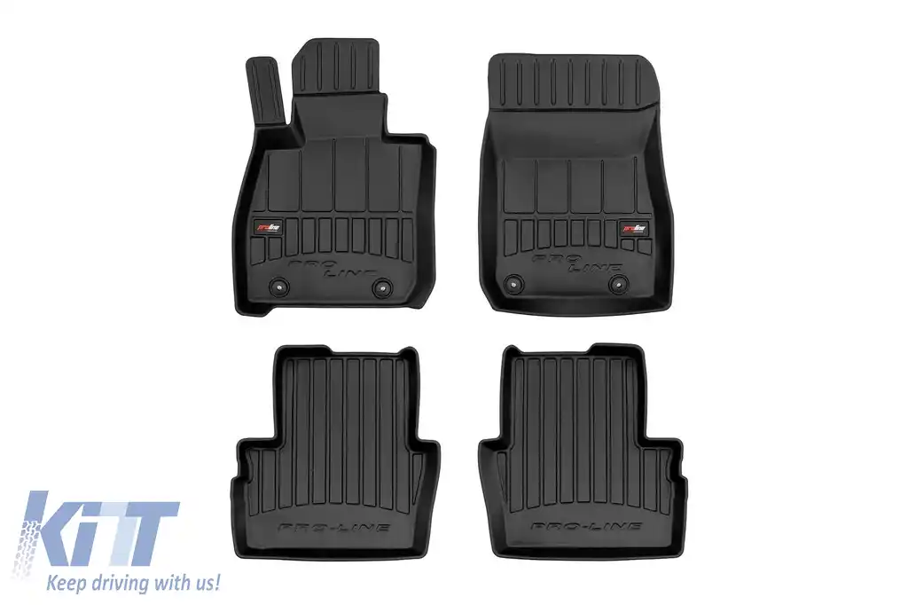 Mochete din cauciuc specifice, potrivite pentru Mazda CX-3 după 2015, set de 4 piese, culoare neagră, cu garanție de 24 de luni