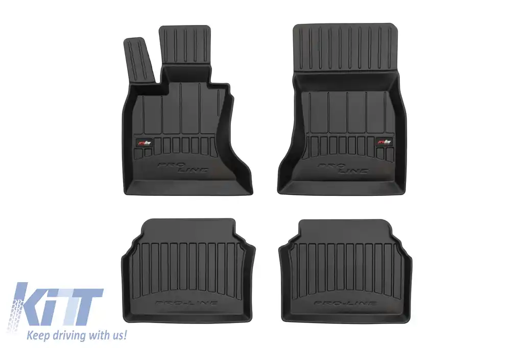 Mochete din cauciuc specifice, potrivite pentru BMW 5 Series GT F07 2009-2017, set de 4 piese, culoare neagră, cu garanție de 24 de luni