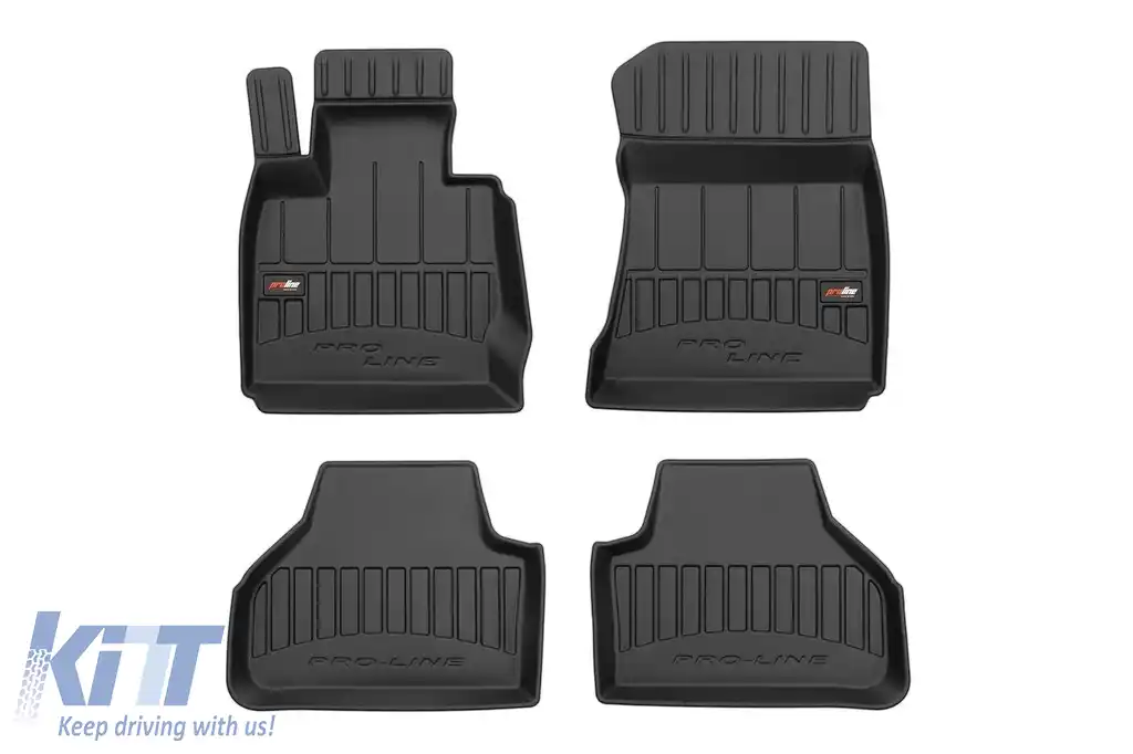 Mochete din cauciuc specifice, potrivite pentru BMW X4 F26 2014-2018 din seria Frogum 3D ProLine, set de 4 piese, culoare neagră, cu garanție de 24 de luni