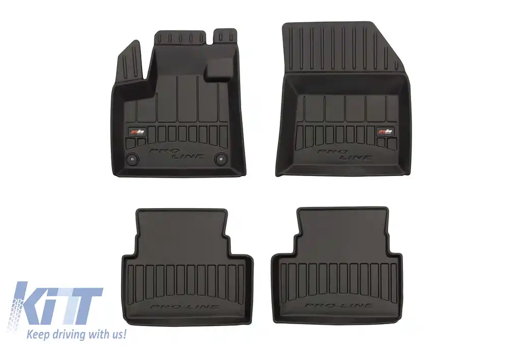 Mochete din cauciuc specifice, potrivite pentru Citroen C5 Aircross după 2018, set de 4 piese, culoare neagră, cu garanție de 24 de luni