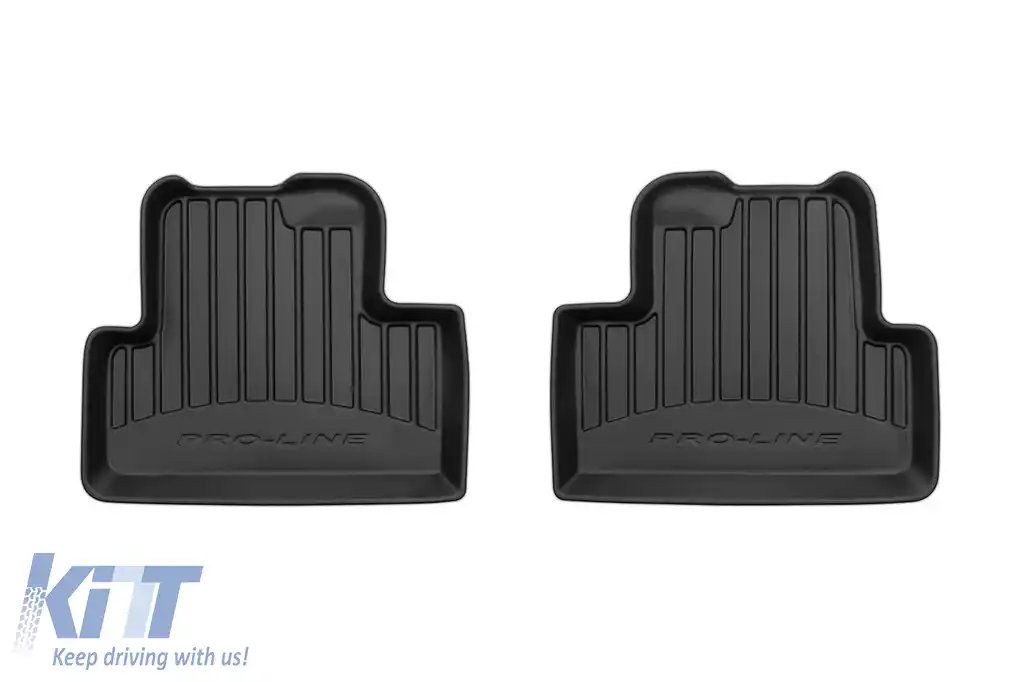 Mochete din cauciuc specifice, potrivite pentru Chevrolet Orlando 2010-2018, set de 4 piese, culoare neagră, cu garanție de 24 de luni din seria Frogum 3D ProLine.-image-6221587