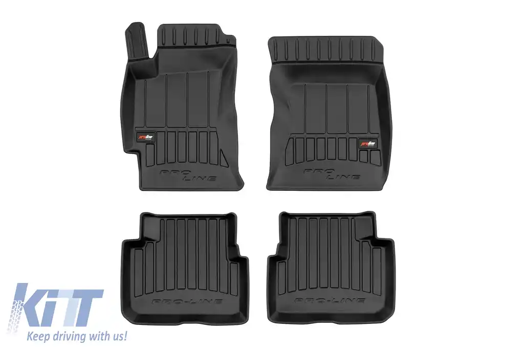 Mochete din cauciuc specifice, potrivite pentru Subaru Forester 2008-2013, set de 4 piese, culoare neagră, cu garanție de 24 de luni