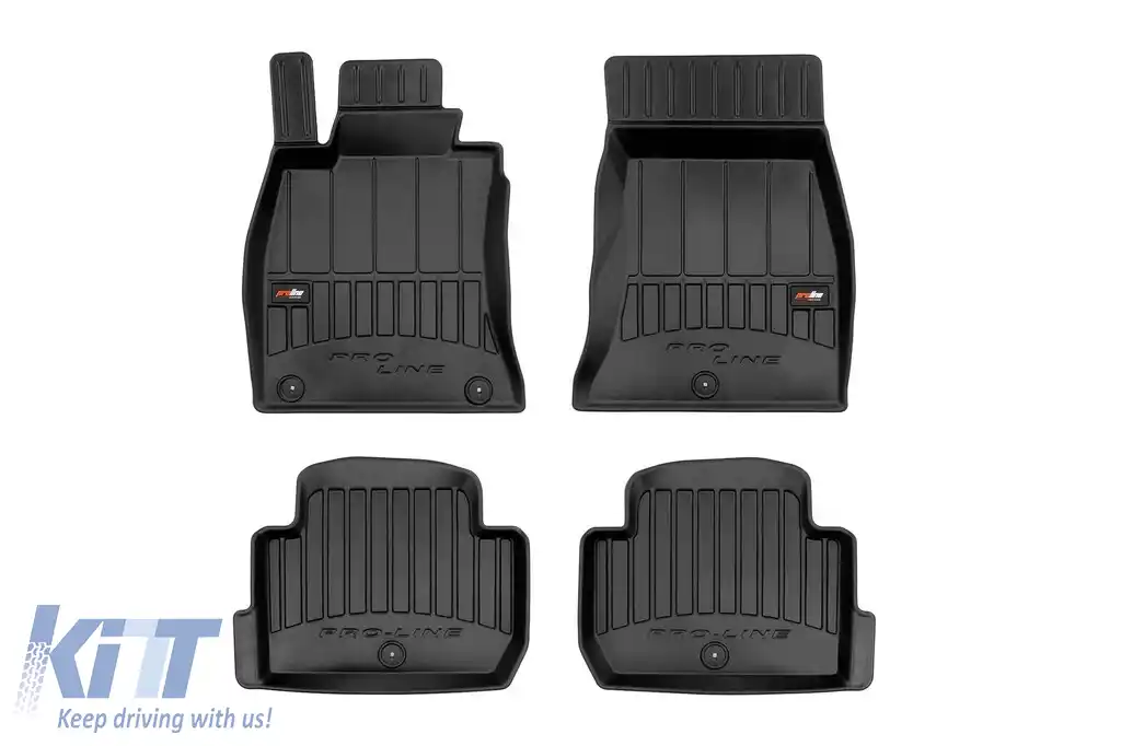 Mochete din cauciuc specifice, potrivite pentru Kia Stinger după 2017, nu sunt potrivite pentru versiunea 4x4, set de 4 piese, culoare neagră, cu garanție de 24 de luni-image-6221701