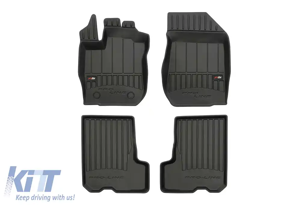 Mochete din cauciuc specifice, potrivite pentru Dacia Sandero după 2012, set de 4 piese, culoare neagră, cu garanție de 24 de luni-image-6221735