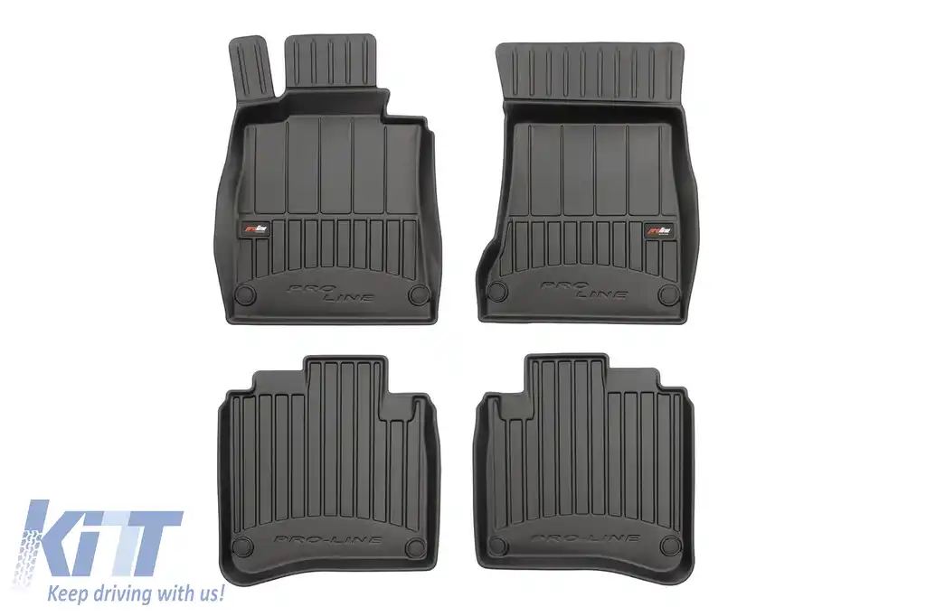 Mochete din cauciuc specifice, potrivite pentru seria Frogum 3D ProLine pentru Mercedes S class W222 2013-2020 cu ampatament lung, 4-Matic, set de 4 piese, culoare neagră, cu garanție de 24 de luni-image-6221897